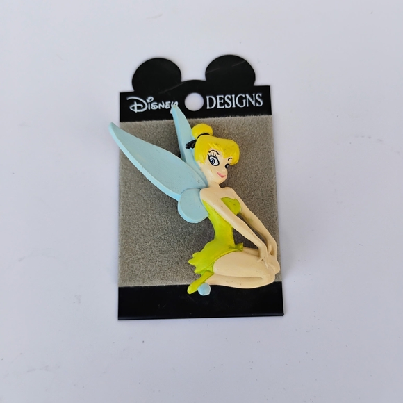 Disney Tinker Bell Figurine with Blue and Green Accents - Picture 1 of 1